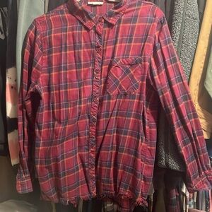 Flannel button down